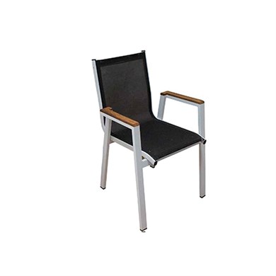 Ottowa Alüminyum Bahçe Sandalye 4'lü Set Beyaz Bahçe Sandalyeleri  Erinöz